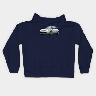 Peugeot 206 RC - White Kids Hoodie